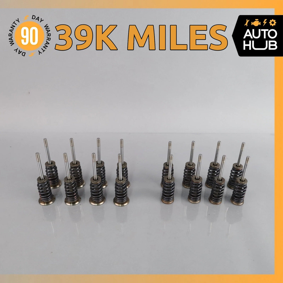 Mercedes W205 C63 AMG GT Cylinder Head.Intake & Exhaust Valve Set of 16 OEM 39k - photo 1