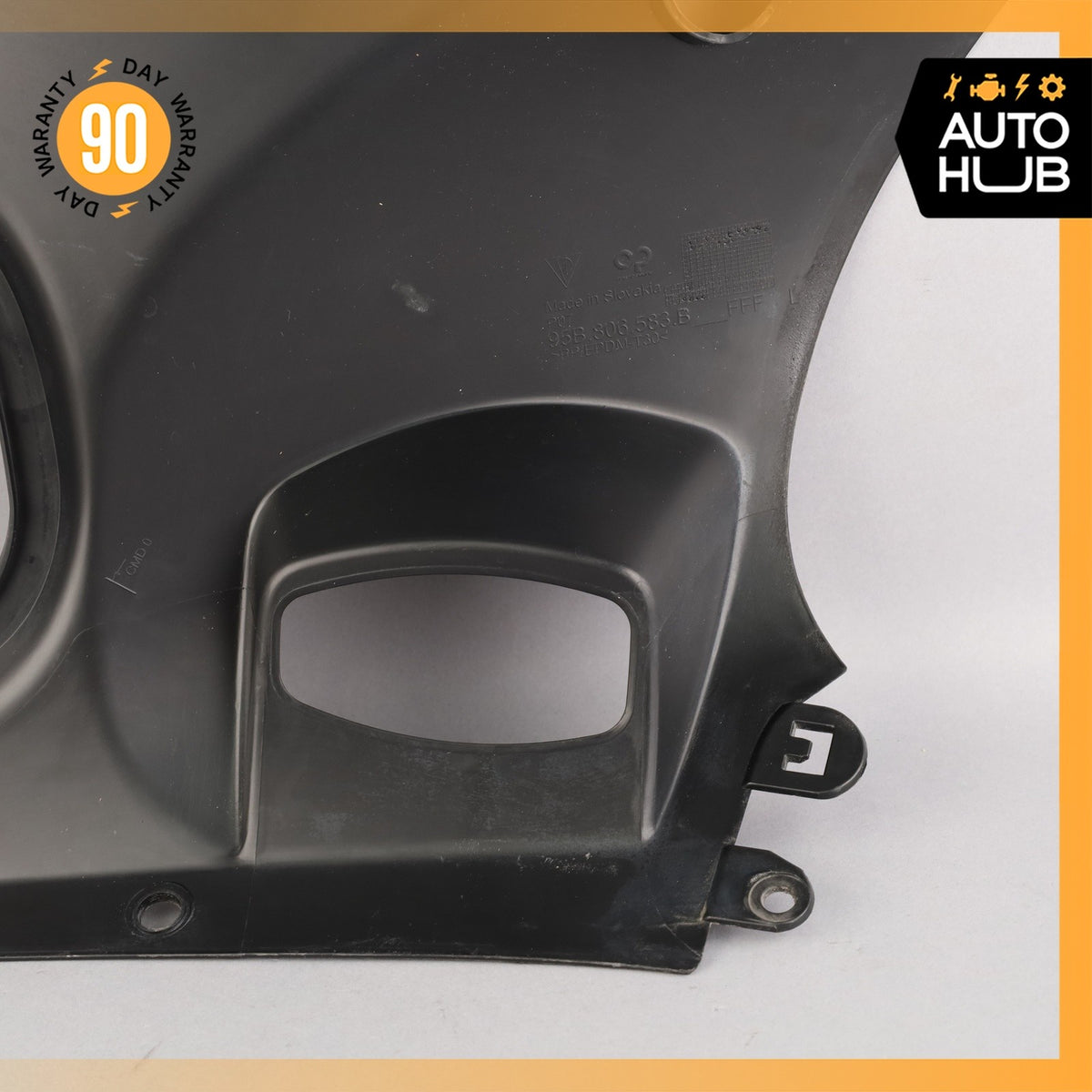 Porsche Macan 95B Front Left Engine Compartment Cover Panel Trim 95B806583B OEM - photo 10