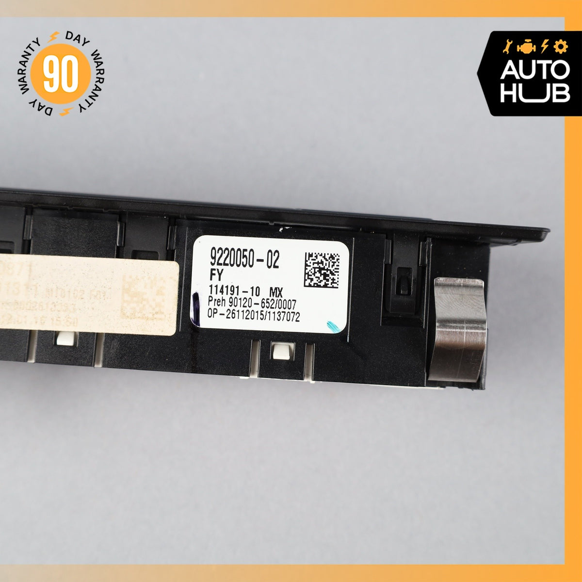 09-19 BMW F10 528i 650i Head Up Display Switch Panel 61319220050 OEM - photo 10
