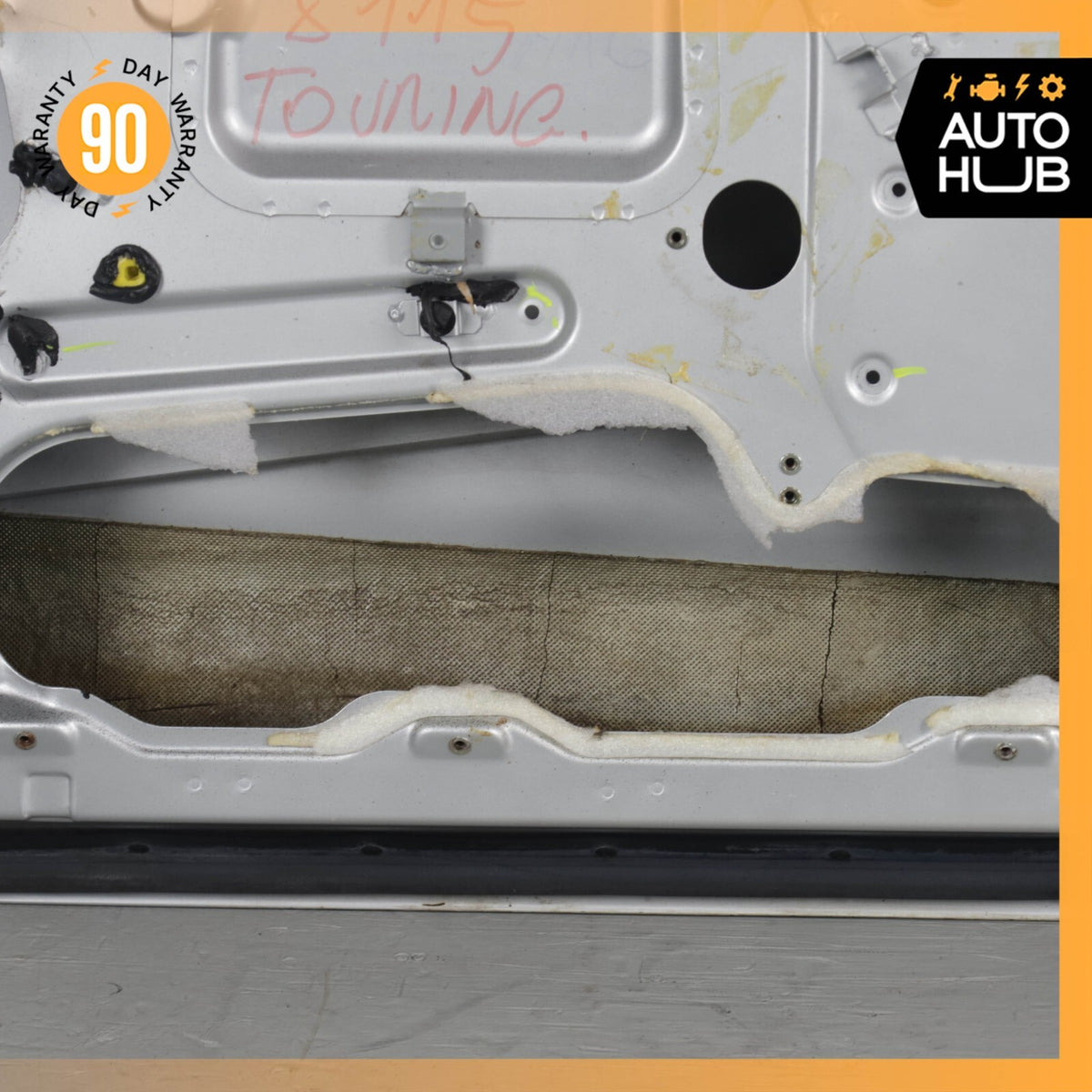 02-07 Maserati M138 Coupe 4200 GT Left Side Door Shell Frame Panel Silver OEM - photo 14