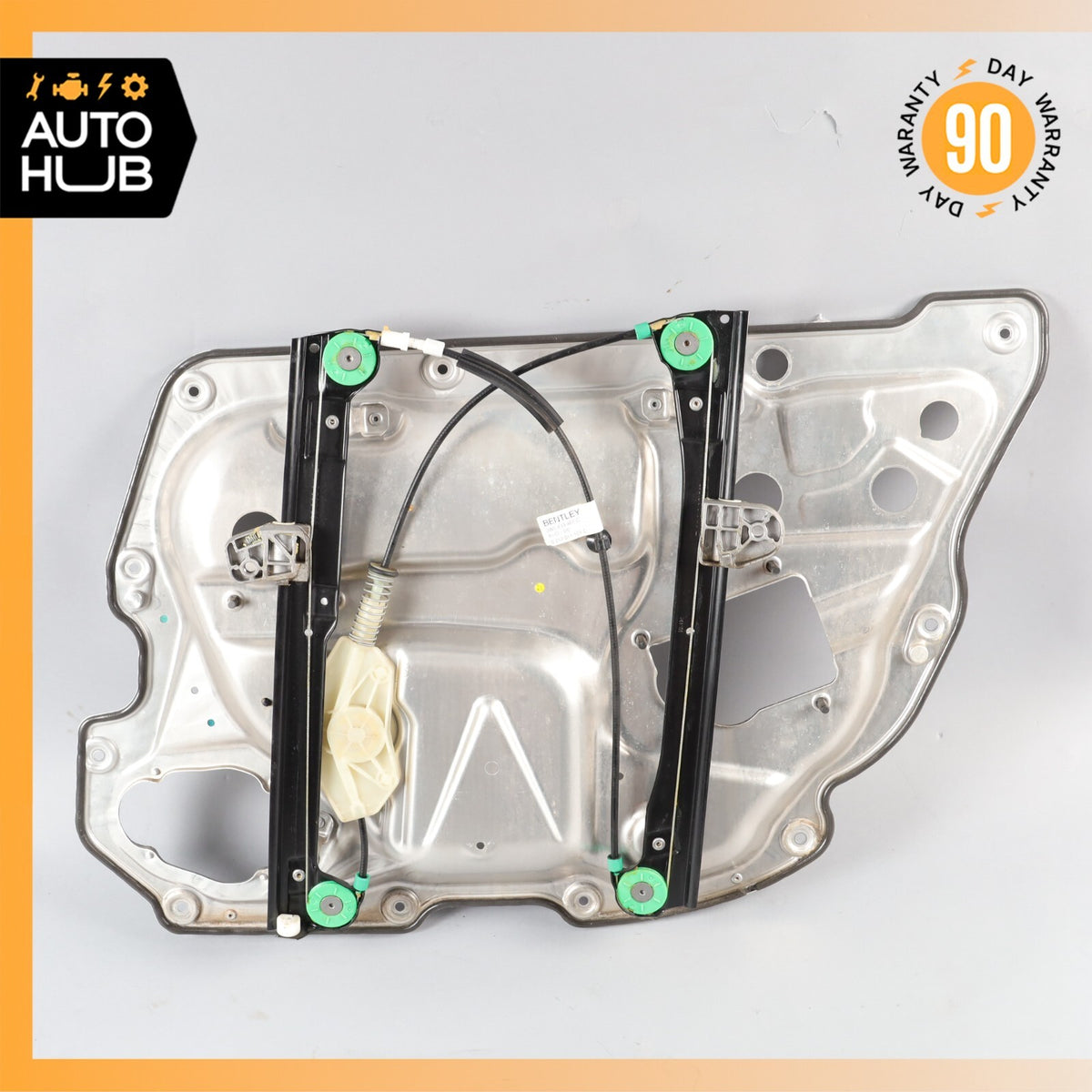 06-13 Bentley Continental Flying Spur Rear Left Door Window Regulator OEM 80k - photo 2