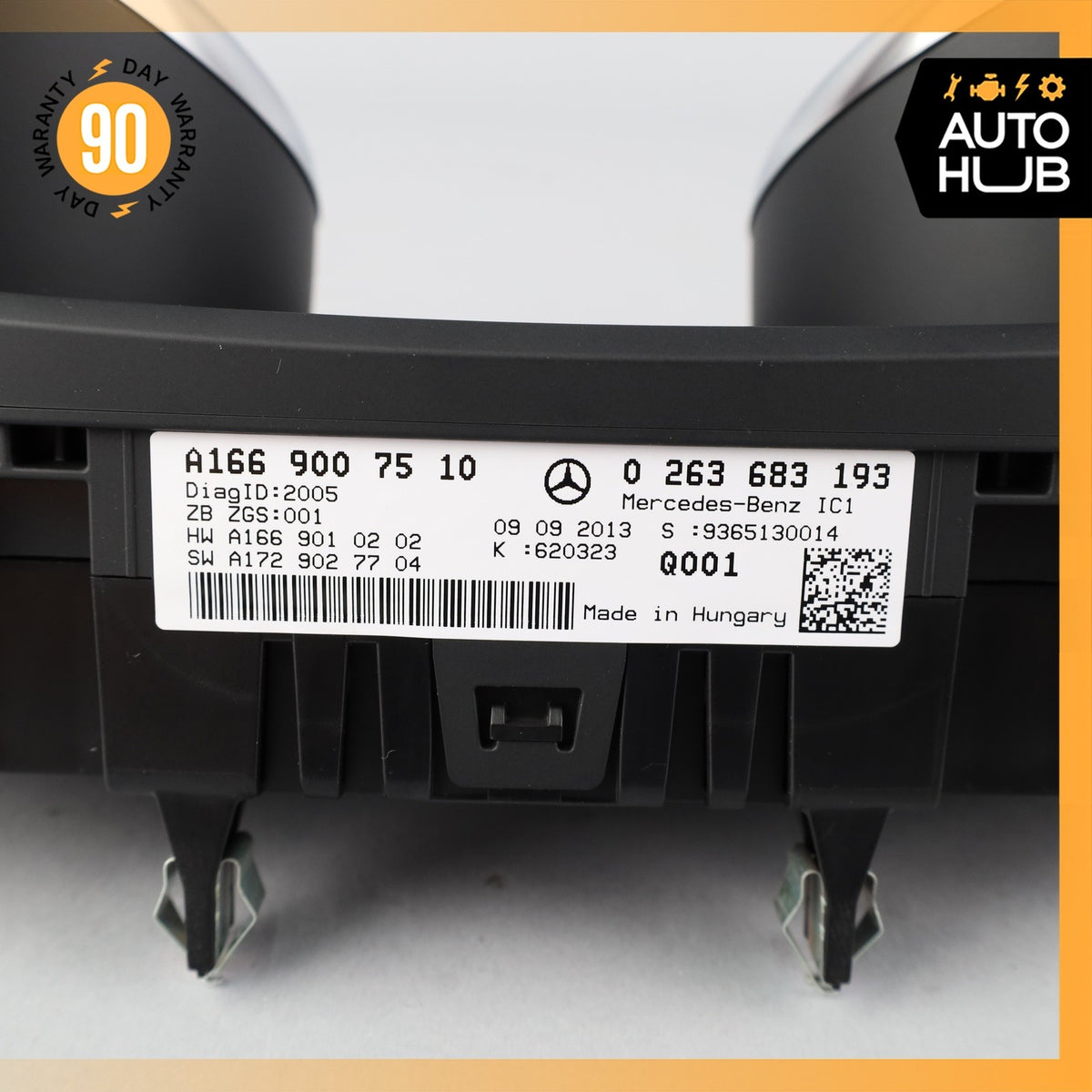 Mercedes W166 ML350 GL350 BlueTec Diesel Instrument Cluster Speedometer OEM - photo 15
