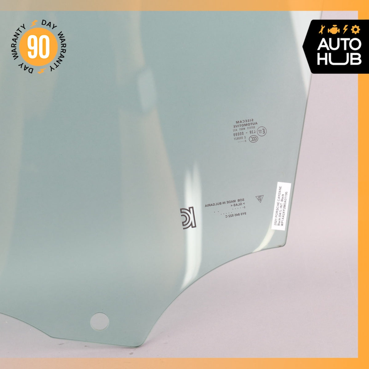 19-23 Porsche Cayenne 9Y0 Front Right Passenger Side Door Window Glass OEM - photo 11