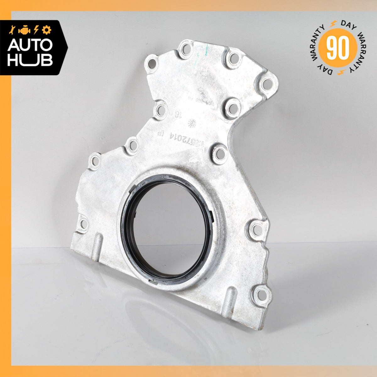Chevrolet Corvette C6 Engine Rear Crankshaft Retainer Seal Plate 12572014 OEM - photo 2