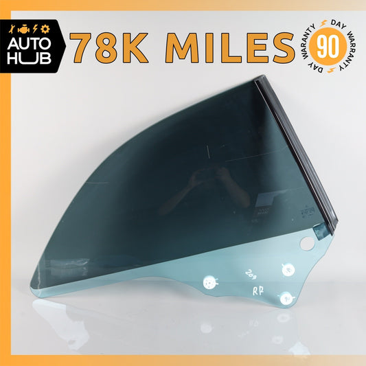 Mercedes W209 CLK500 CLK550 Convertible Rear Right Side Door Window Glass OEM - photo 1