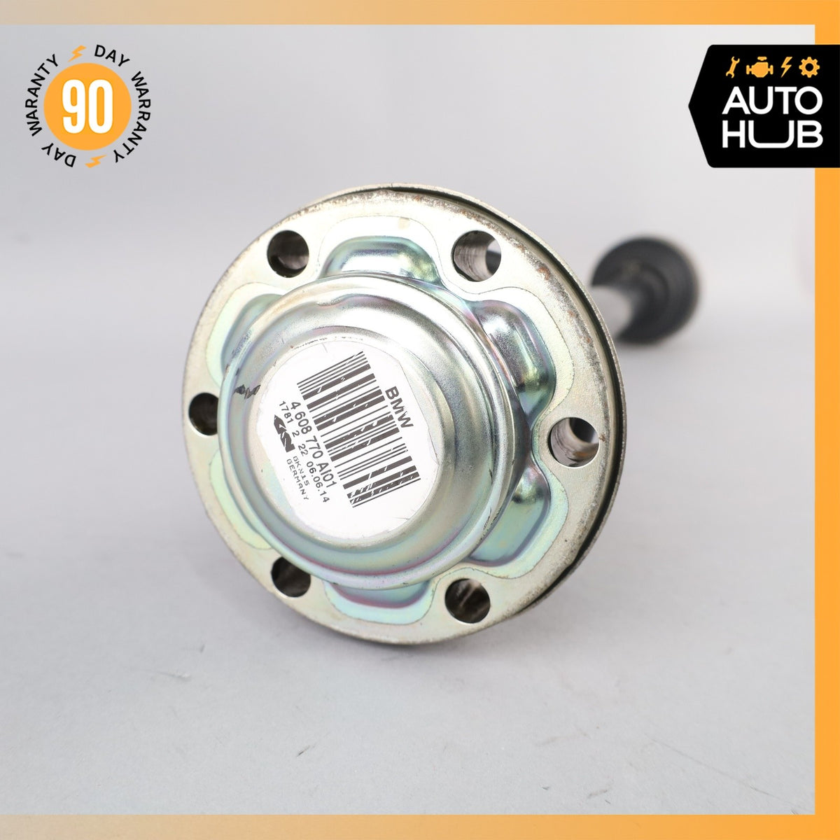 13-15 BMW E84 X1 RWD Rear Right CV Axle Half Shaft 4608770 OEM 72k - photo 7