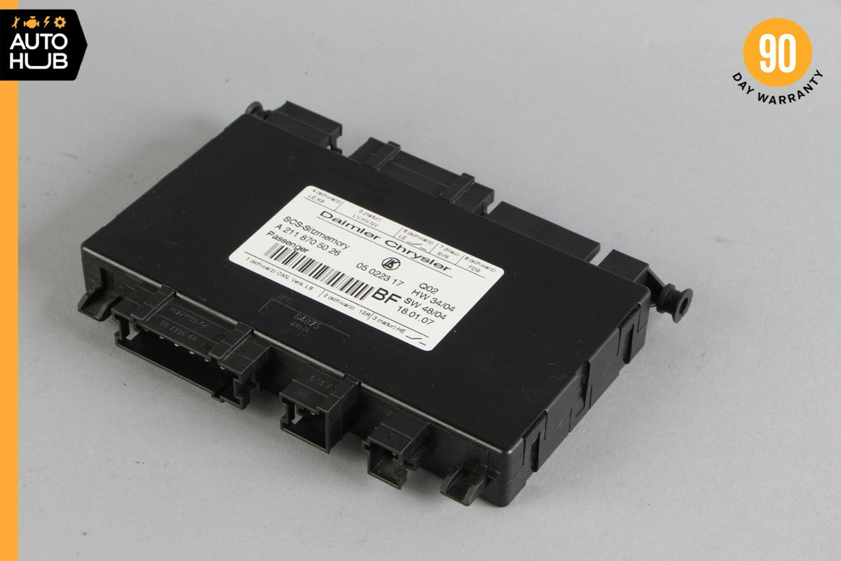 03-11 Mercedes W164 ML63 CLS550 ML350 Front Right Side Seat Control Module OEM - photo 2