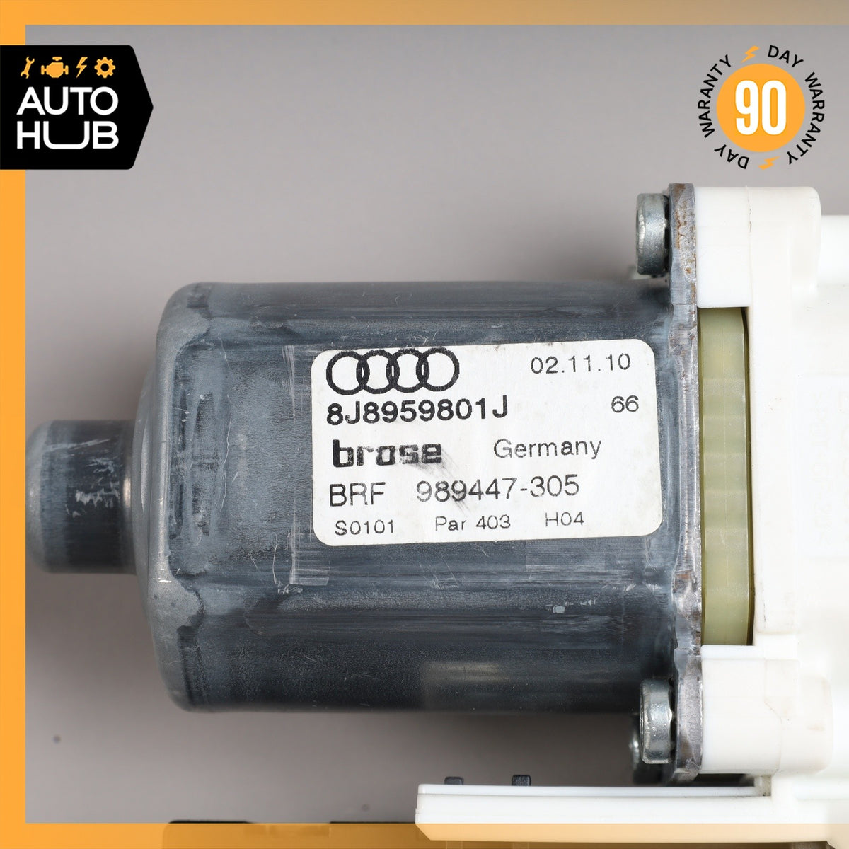 08-15 Audi 8J TT Front Left Door Window Regulator Motor OEM - photo 4