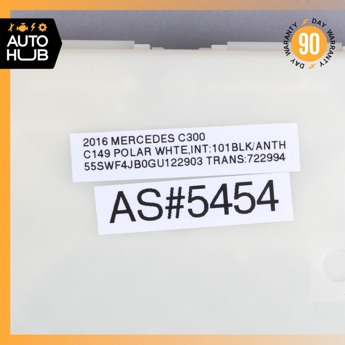 14-19 Mercedes W205 C300 GLC350 S550 Keyless Go Entry Control Module OEM 41k - photo 10