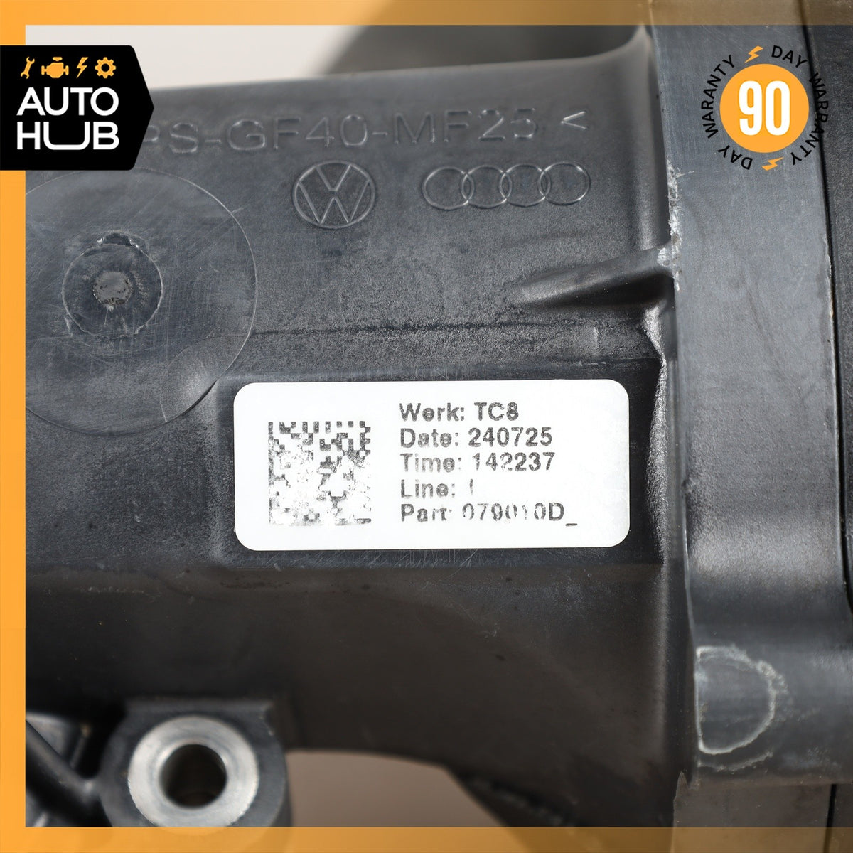 Audi D4 A8 RS5 4.2L V8 Engine Water Pump Thermostat Housing OEM - photo 16