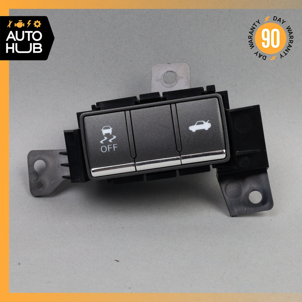 17-22 Infiniti Q60 Center Console Traction Trunk Lid Switch OEM 71k - photo 2