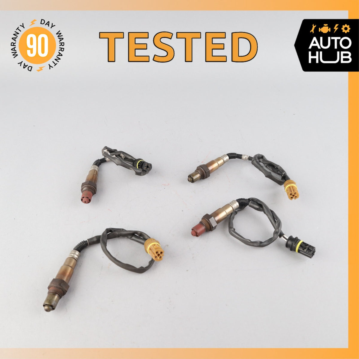 03-08 Mercedes R230 SL500 SL55 AMG Oxygen O2 Sensor Lambda Set of 4 OEM - photo 1