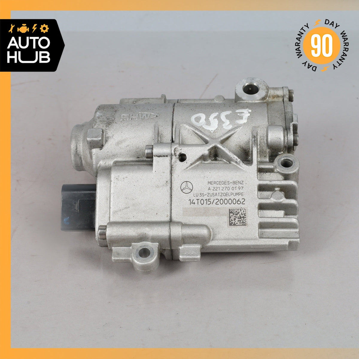 Mercedes W212 E350 S400 SLK350 SL400 Transmission Auxiliary AUX Oil Pump OEM - photo 3