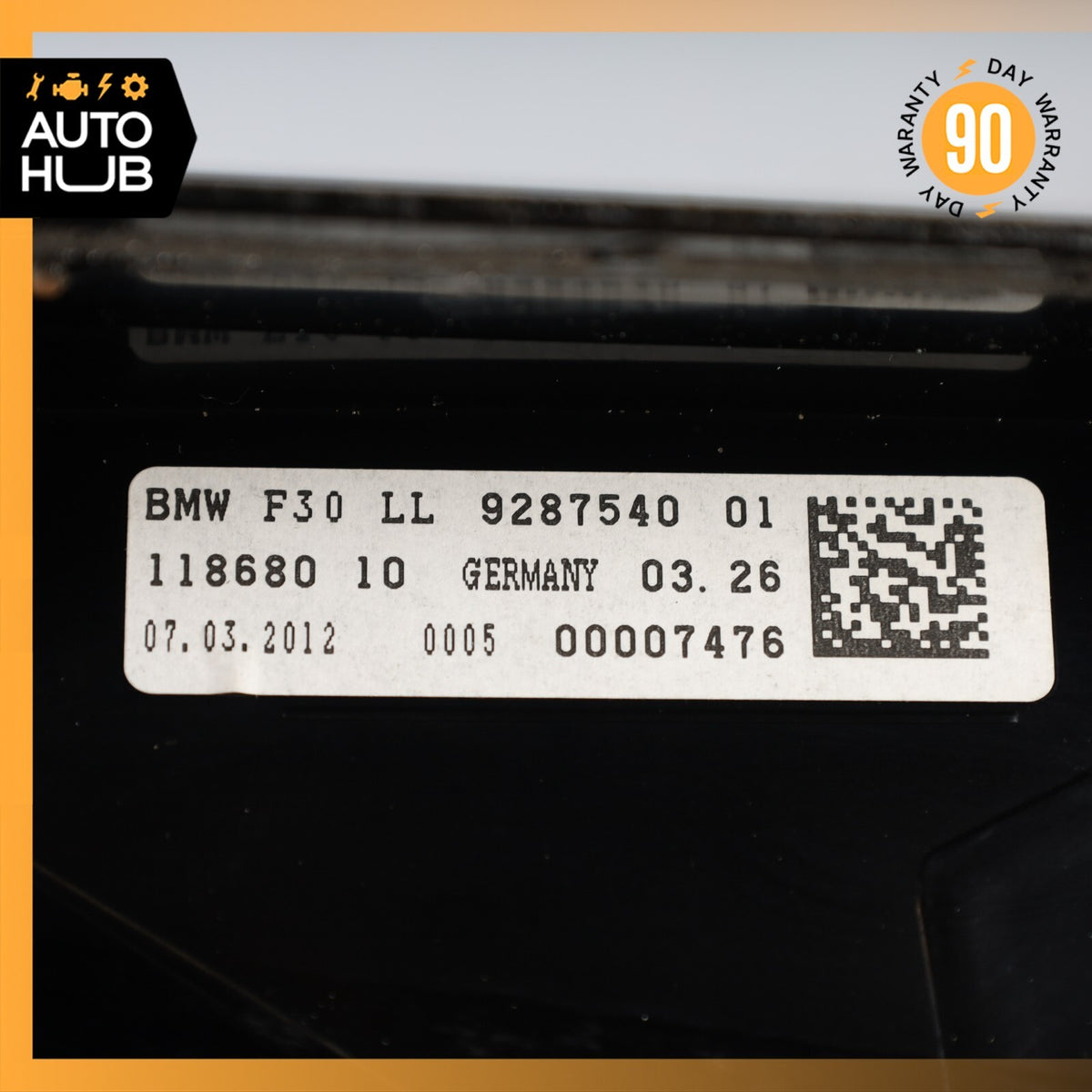 BMW F30 328i Head Up Windscreen Display Projector Unit OEM - photo 9