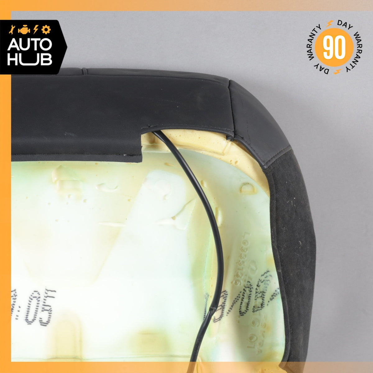 14-17 Jaguar X152 F-Type Right Passenger Side Lower Seat Cushion Black OEM - photo 12