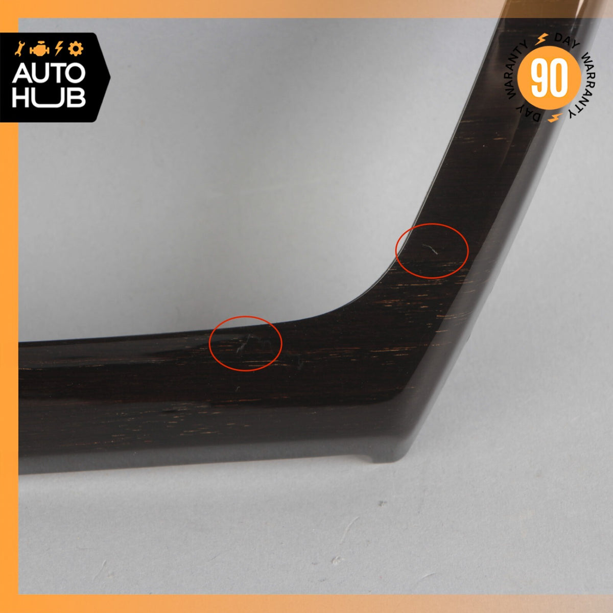 12-15 BMW F12 650i 640i Front Left Driver Side Dashboard Trim Cover Wood OEM - photo 4