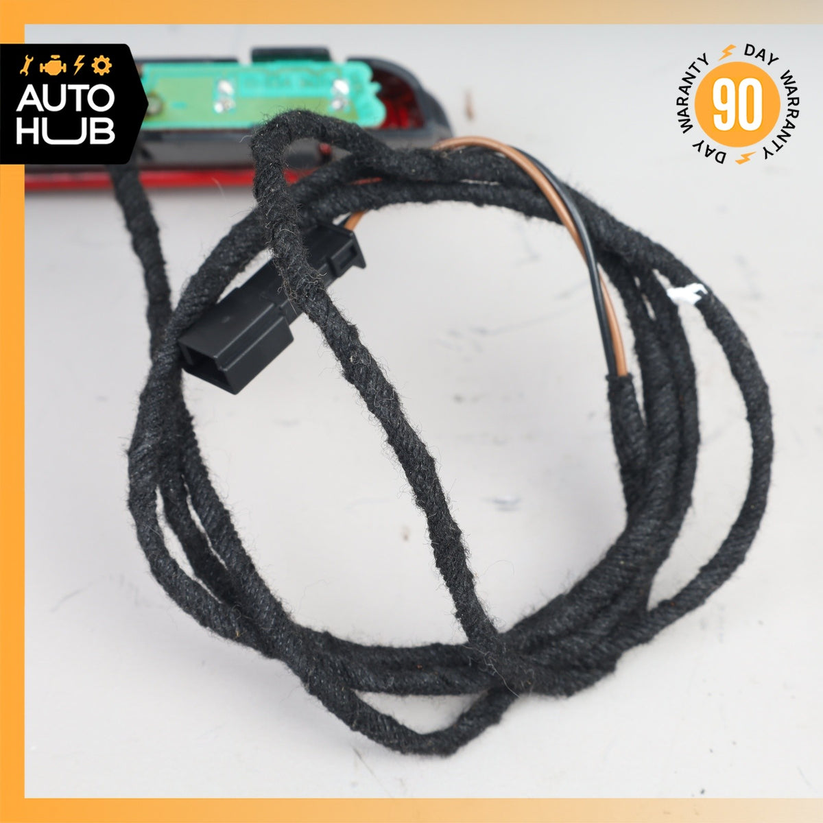 07-14 Mercedes W221 S600 CL550 S400 Rear 3RD Third Brake Stop Light Black OEM - photo 13