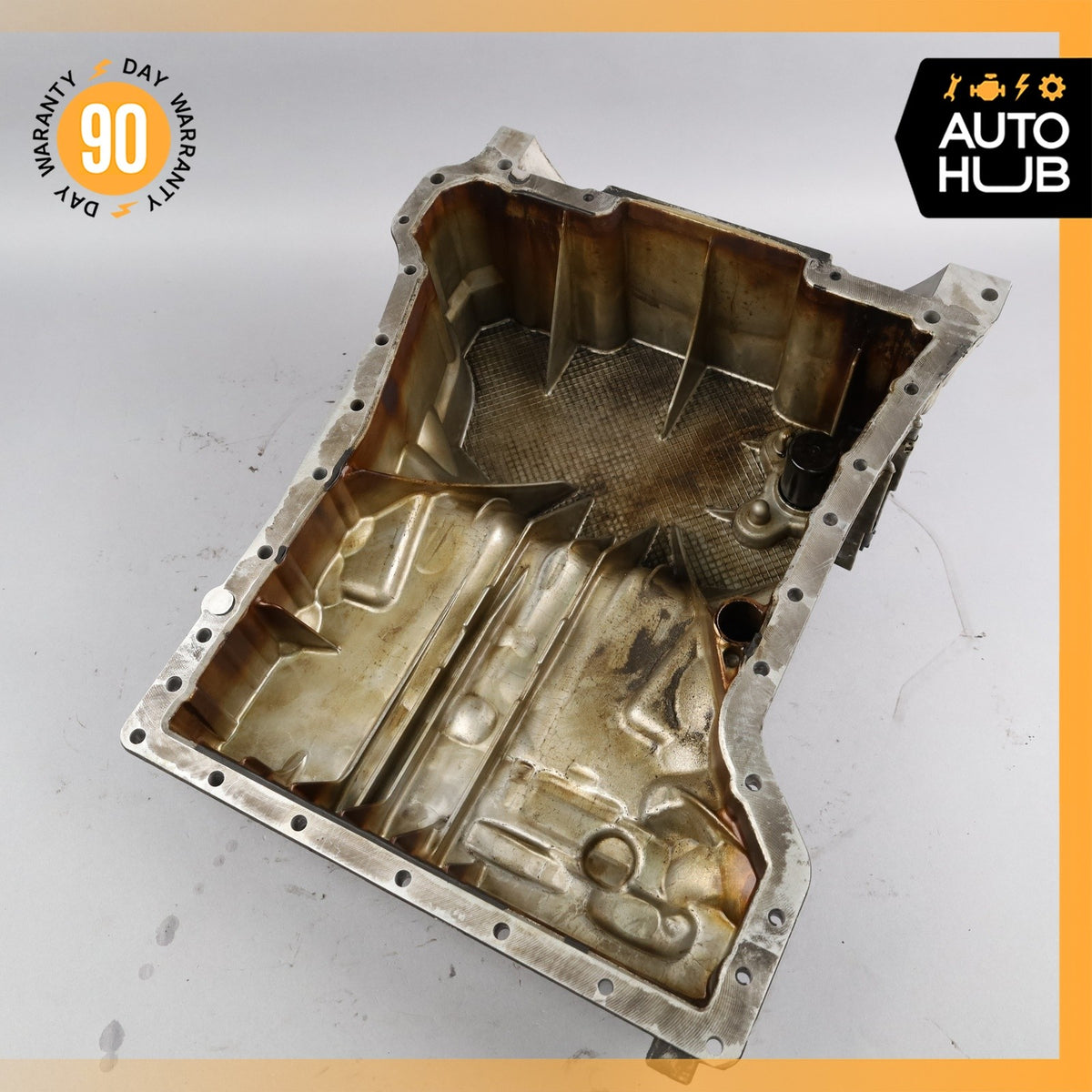 12-15 Mercedes W204 C250 SLK250 M271 1.8L Oil Pan Section 2710141602 OEM - photo 12