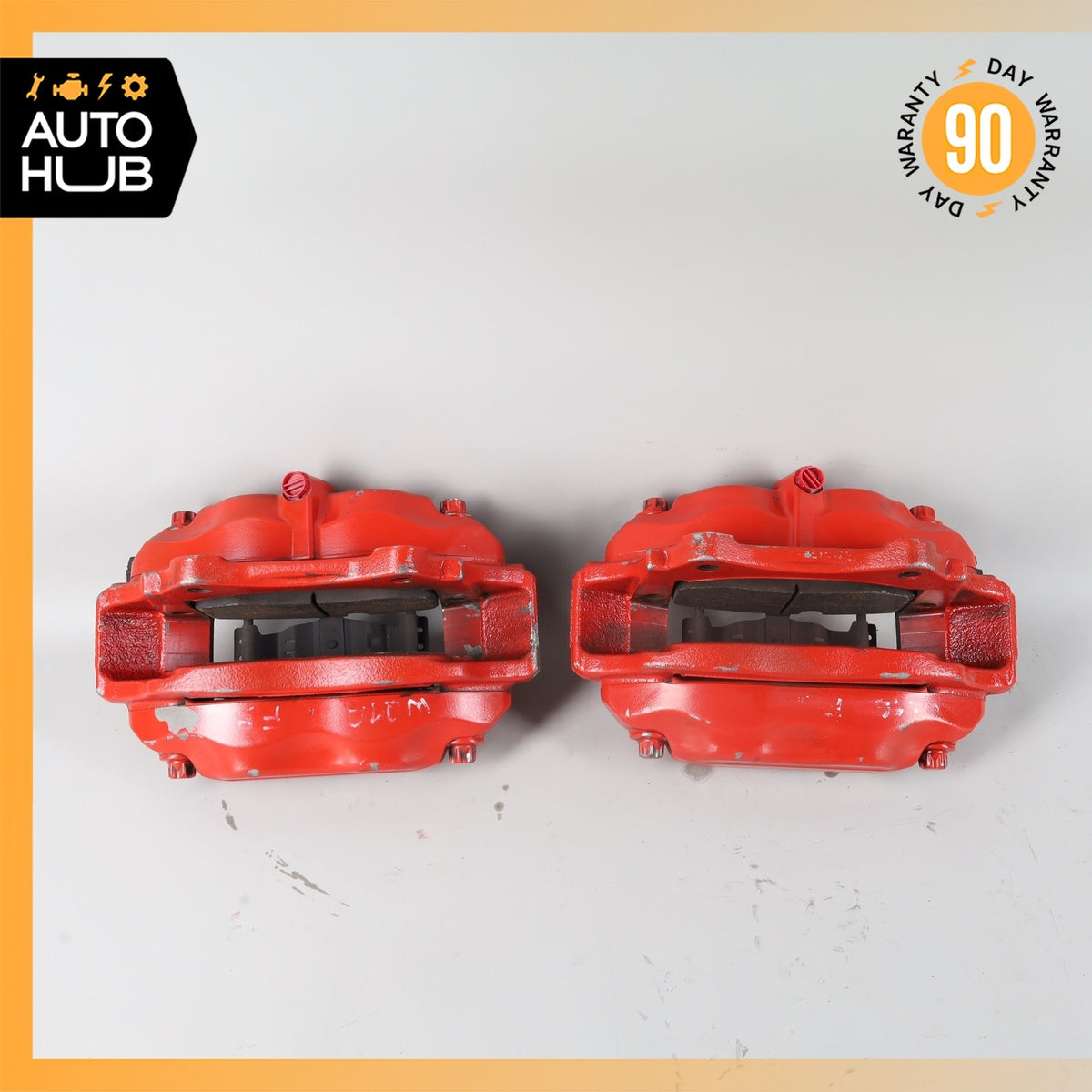 07-13 Mercedes W216 CL550 S550 RWD Front Left And Right Brake Calipers Set OEM - photo 15