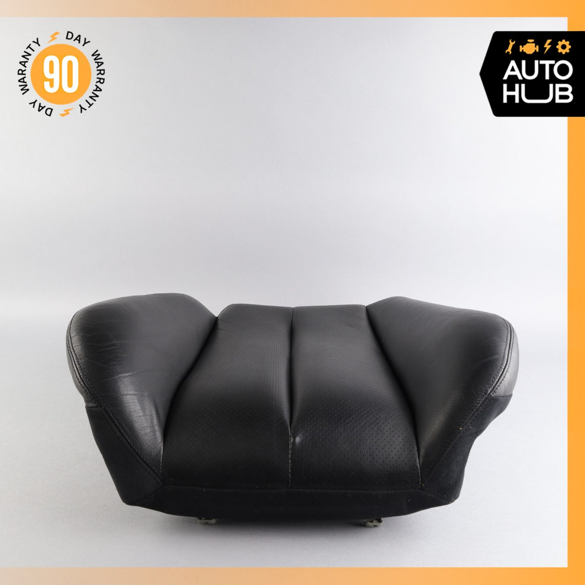 90-95 Mercedes R129 SL600 300SL Right Side Top Upper Seat Cushion Black OEM - photo 15