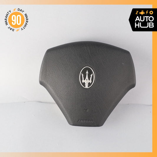 03-13 Maserati Quattroporte M139 Steering Wheel Air Bag Airbag Black OEM - photo 1