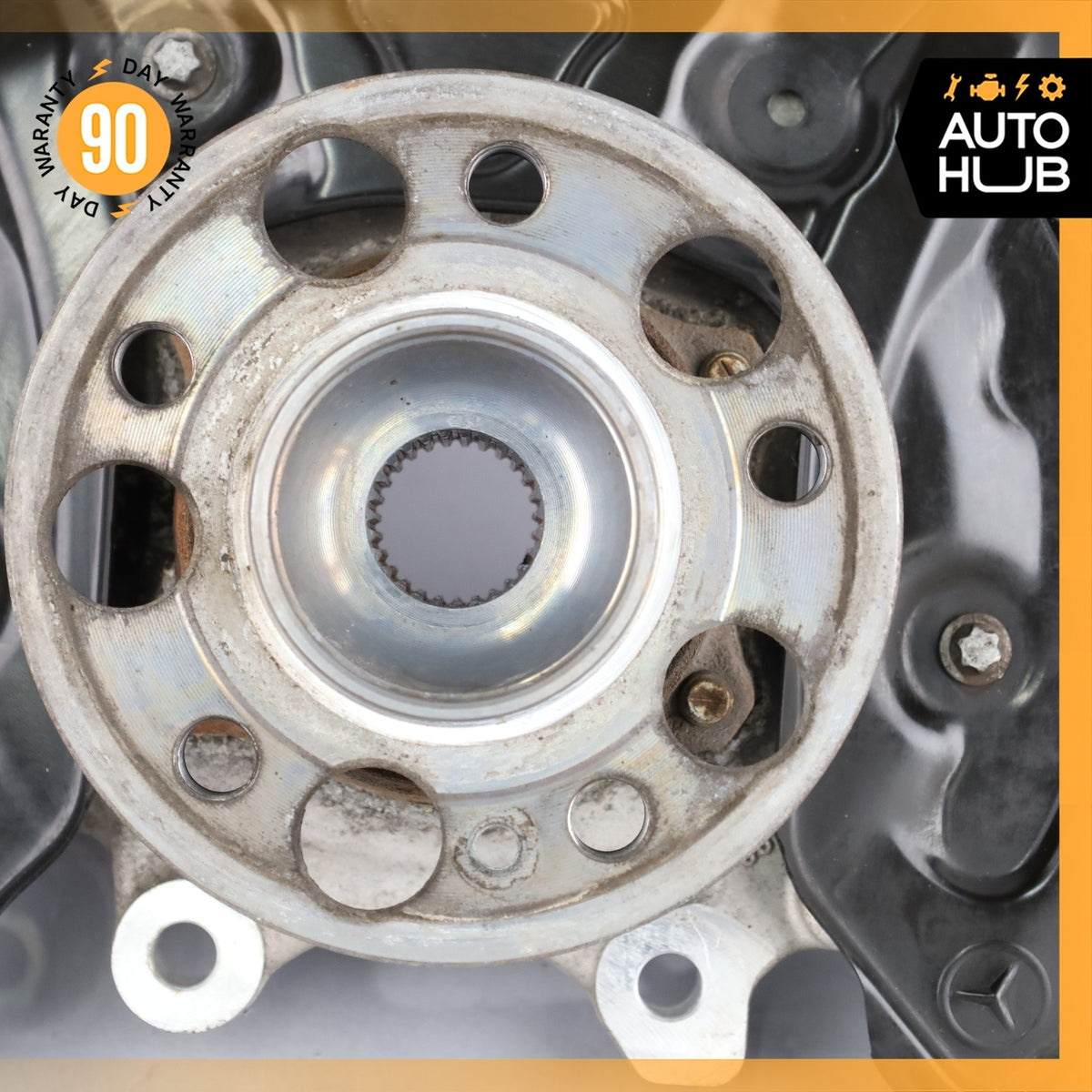 17-20 Mercedes W213 E300 E350 Rear Left Side Spindle Knuckle Hub OEM - photo 7