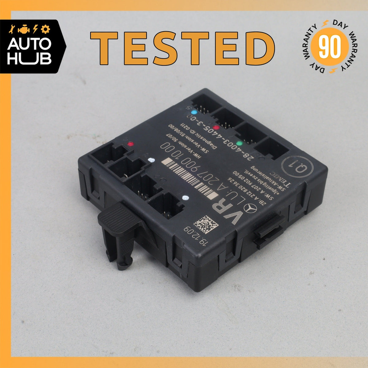 10-13 Mercedes W207 E550 Coupe Front Right Side Door Control Module OEM - photo 1