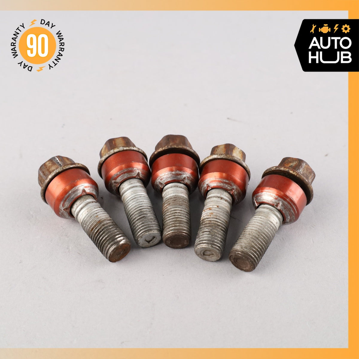 11-23 Porsche Cayenne Panamera Taycan Wheel Rim Lug Nut Bolt Set of 5 OEM - photo 5