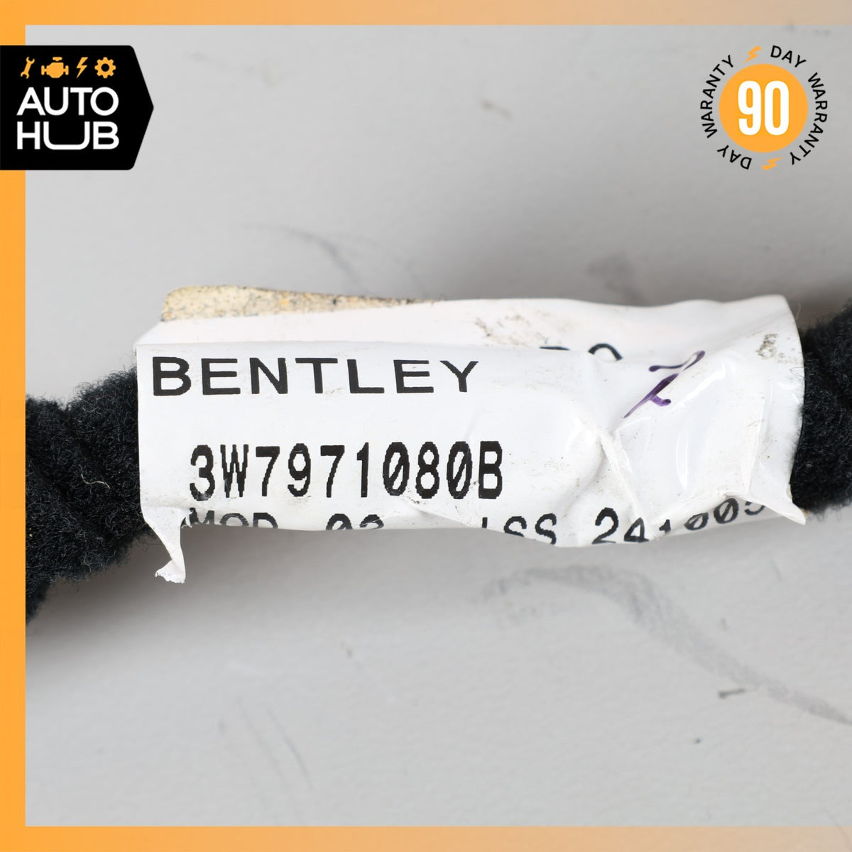Bentley Continental GT Front Right Seat Frame Wire Harness 3W7971080B OEM - photo 7
