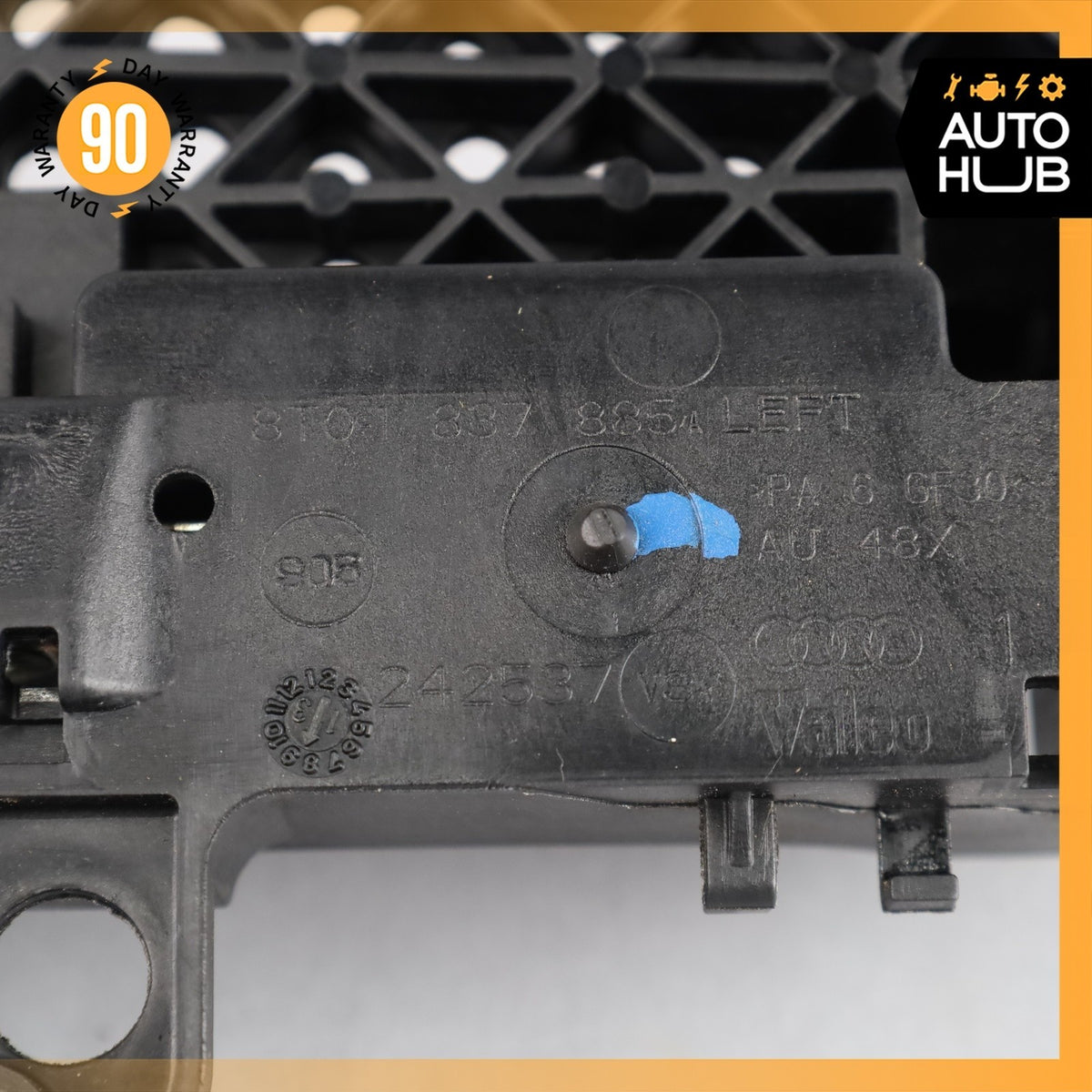 Audi B8 S4 Left Driver Exterior Door Handle w/ Keyless Go Blue 8T0837885B OEM - photo 18