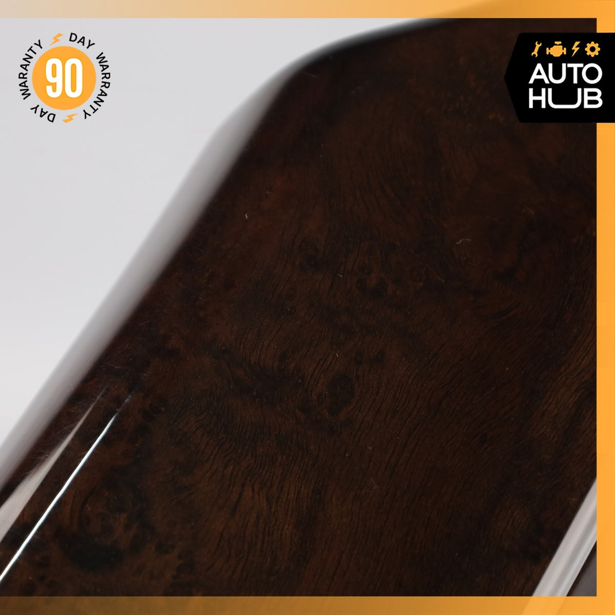 11-18 Audi D4 A8 Rear Left Seat Center Console Trim Cover Wood OEM - photo 7