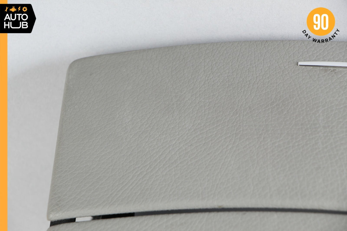 07-09 Mercedes W221 S550 S450 Center Console Dashboard CD Player Cover Gray OEM - photo 2