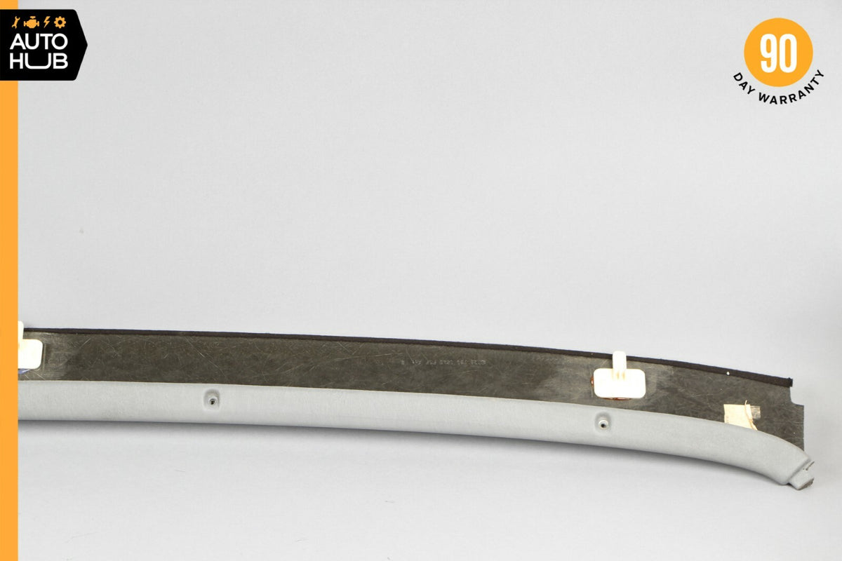 92-02 Mercedes R129 SL500 SL320 Hard Top Rear Lower Trim Molding Panel Gray OEM - photo 10