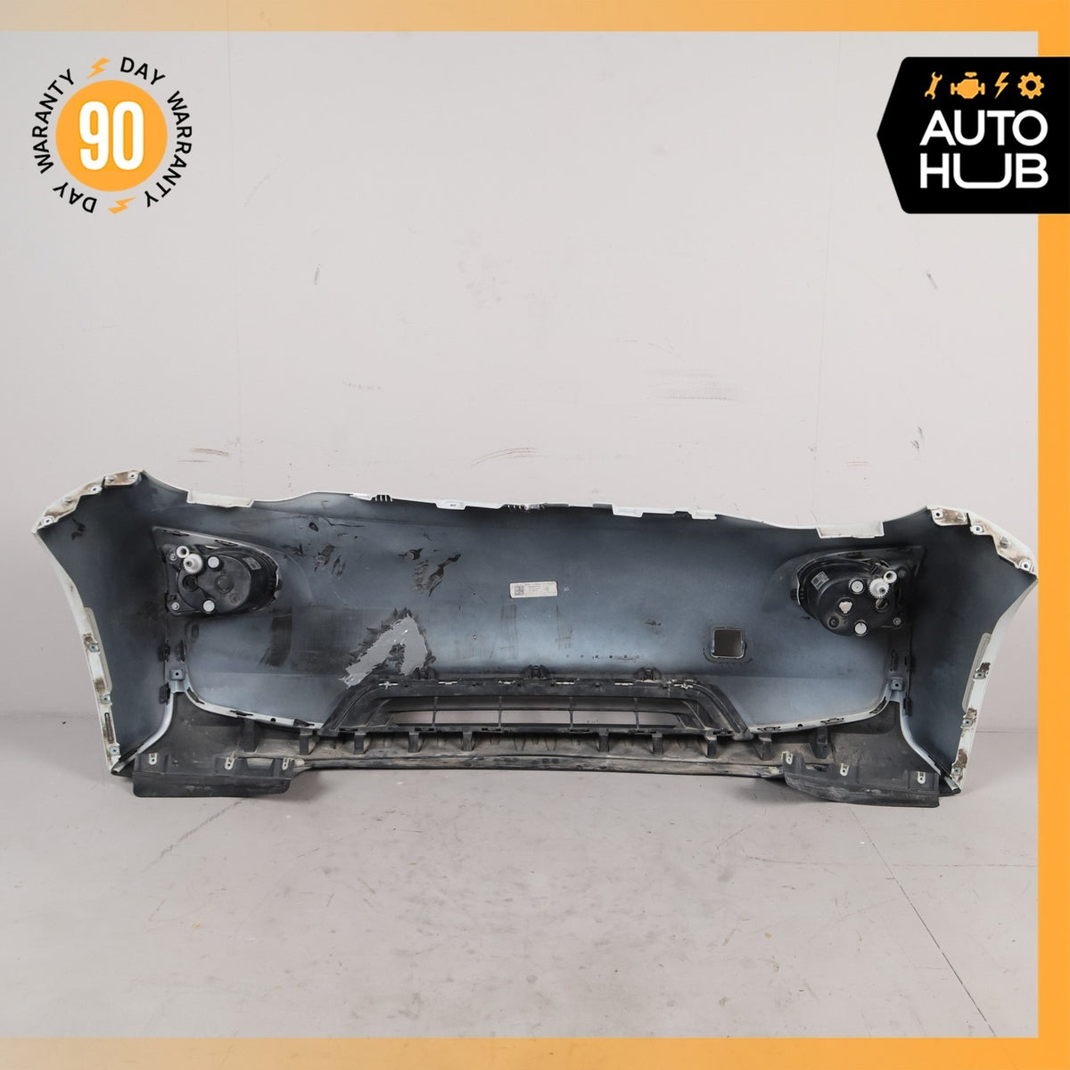 14-17 BMW i3 I01 Hybrid Front Bumper Cover Assembly White OEM - photo 12
