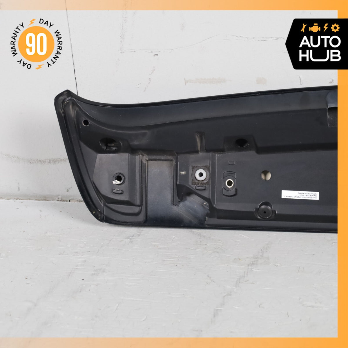 03-06 Porsche Cayenne 955 Turbo Trunk Lid Molding Trim Spoiler Wing OEM - photo 7