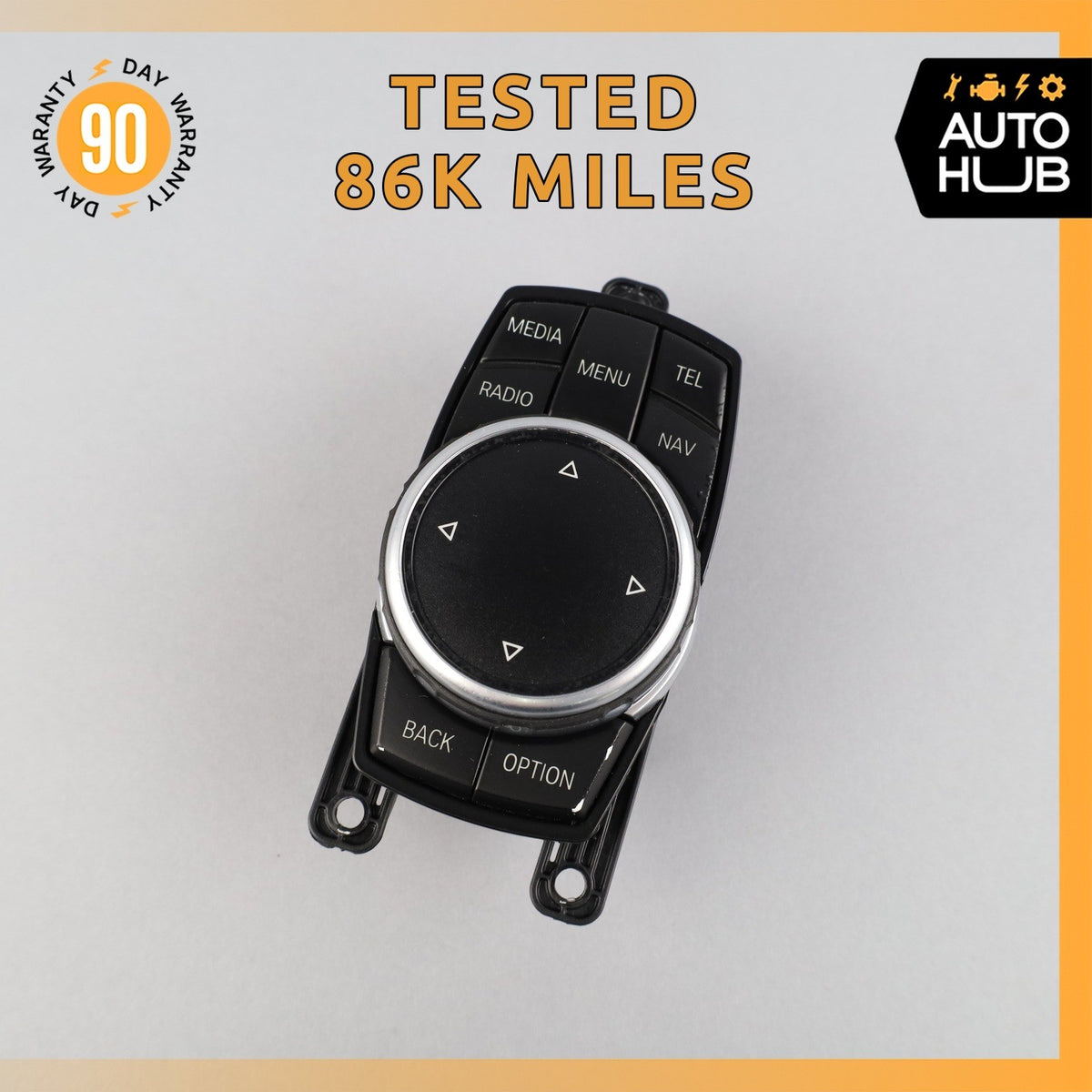 BMW F15 X5 X4 X3 X6 IDrive Navigation Controller Knob Switch 9350723 OEM - photo 1