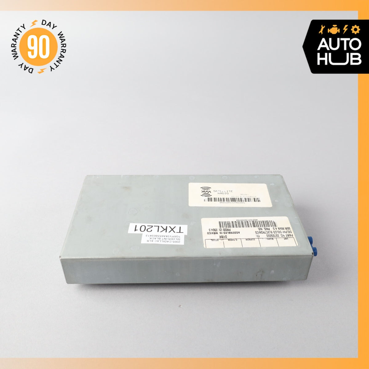 04-09 Cadillac XLR / Corvette  Sirius Satellite Radio Receiver 22729350 OEM - photo 4