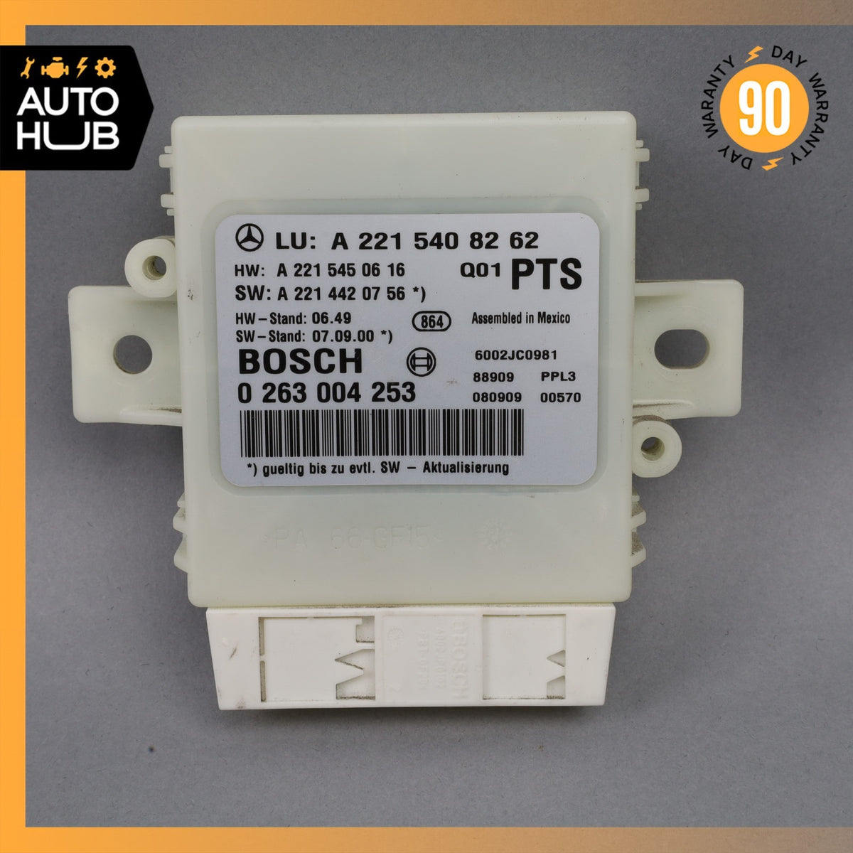 07-09 Mercedes W221 S550 Parking Back Up Reverse Distance Control Module OEM - photo 1