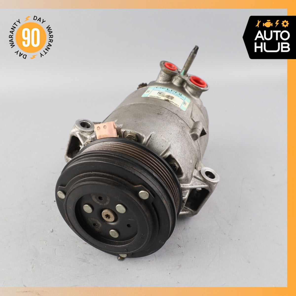 04-09 Cadillac XLR A/C Air Conditioning Compressor 10441357 OEM - photo 2