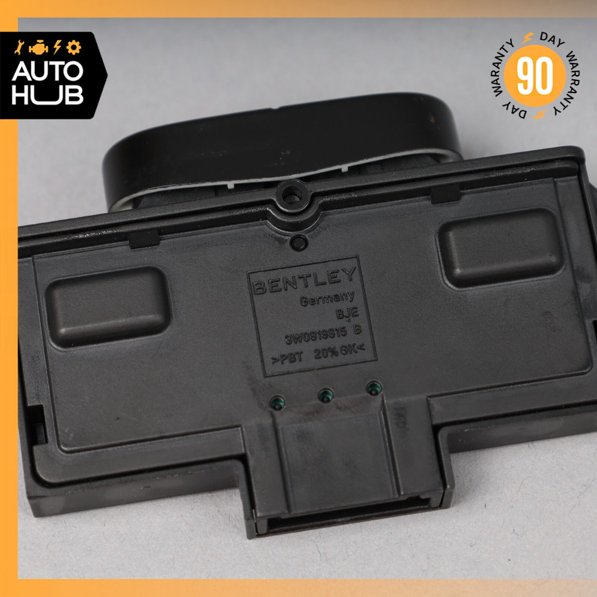 03-12 Bentley Continental GT Center Dashboard Temperature Button Switch OEM - photo 9