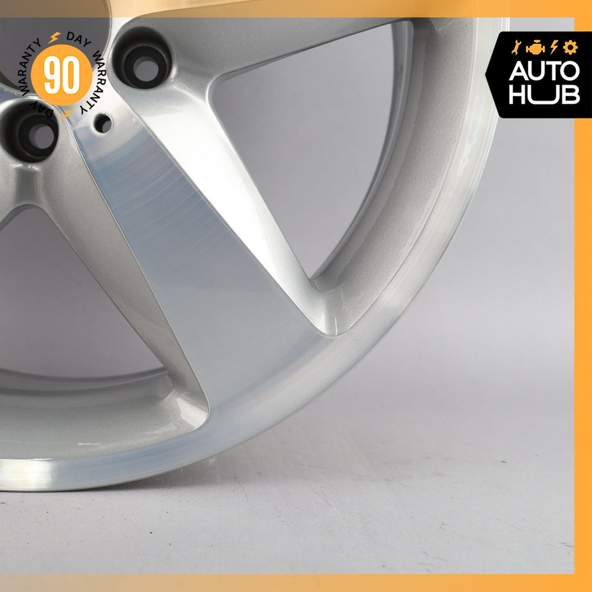 Mercedes R171 SLK350 SLK280 7.5 x 17 17" Wheel Rim Silver 1714010502 OEM - photo 6