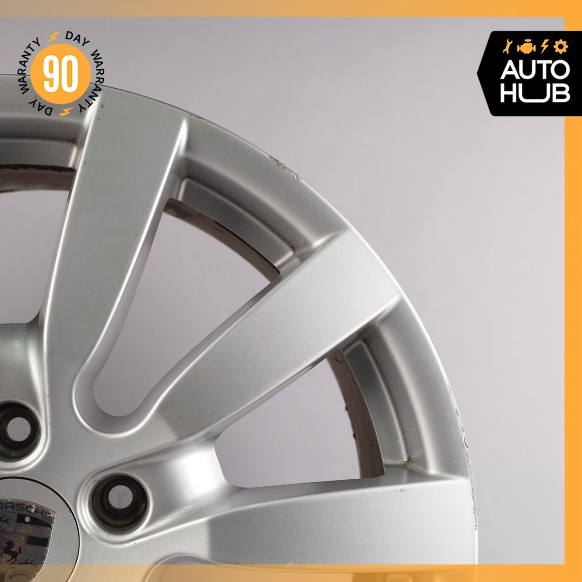 Porsche Cayenne 958 9 x 20 20" Wheel Rim Silver 7P5601025B OEM - photo 3