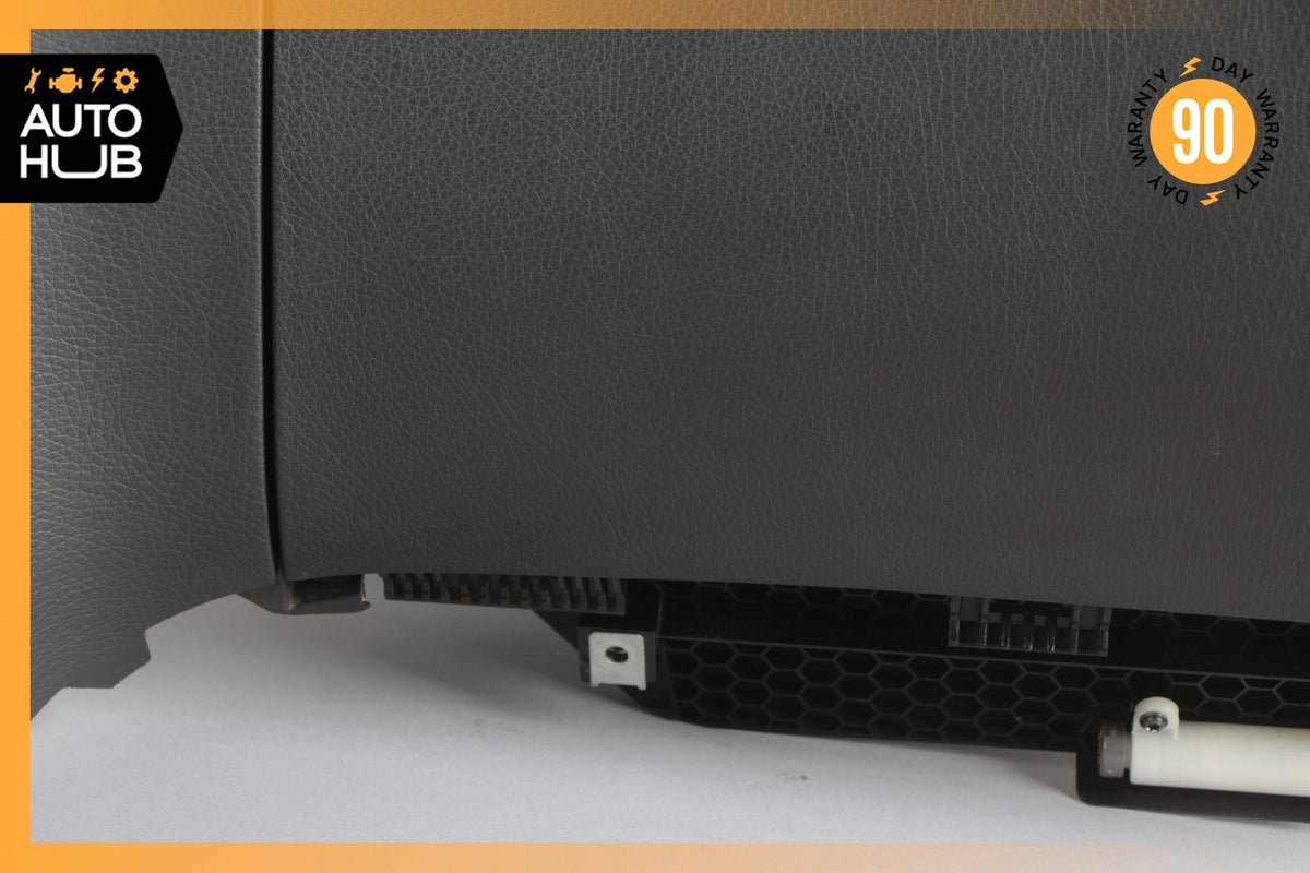 03-06 Mercedes W211 E55 E350 Dashboard Glove Box Storage Compartment Black OEM - photo 4