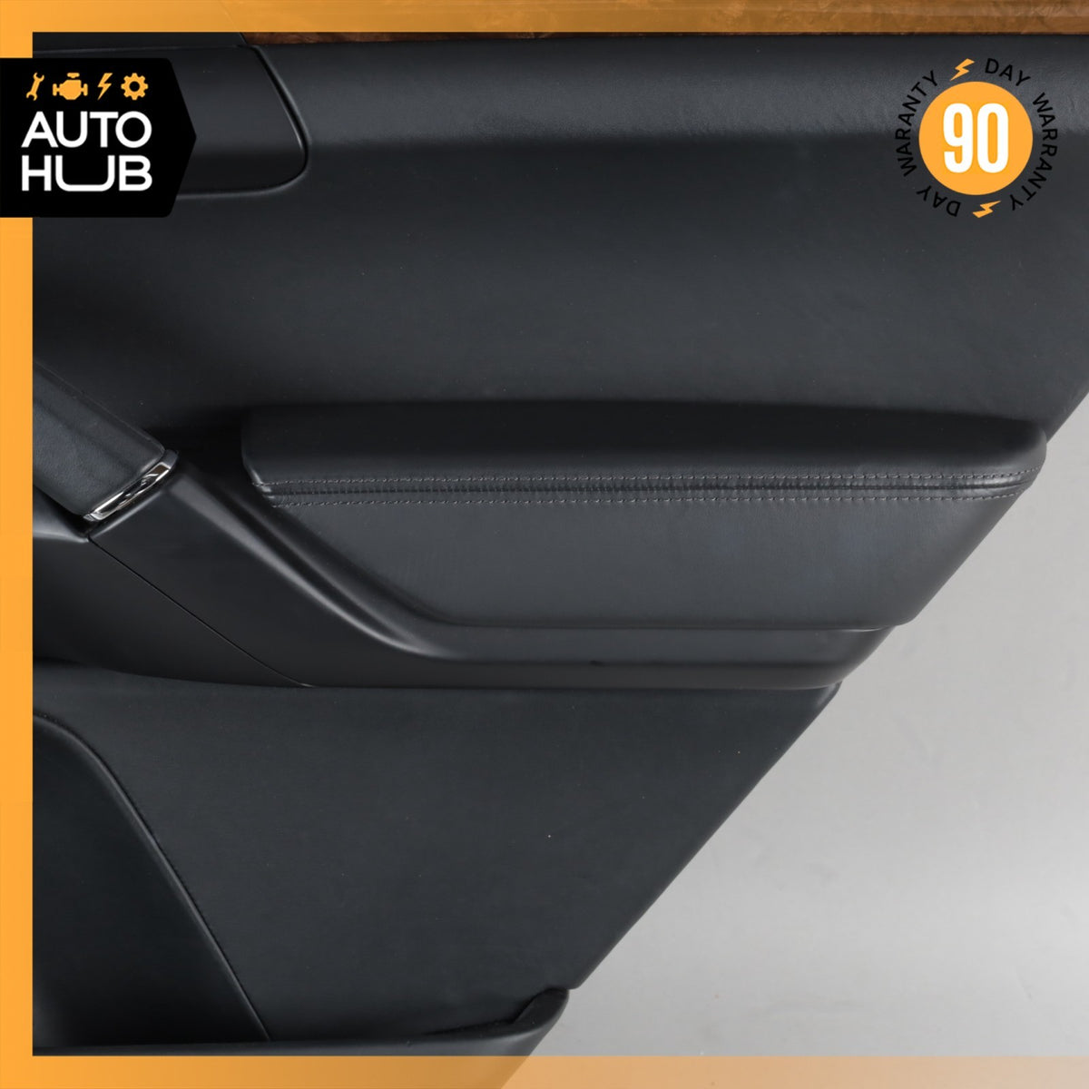 11-18 Porsche Cayenne 958 Rear Right Interior Door Panel Leather Black OEM 64k - photo 7