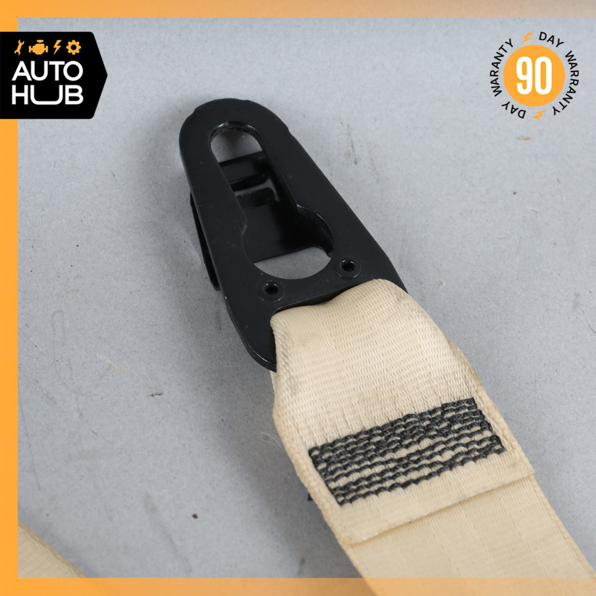 14-18 Bentley Flying Spur Front Left Driver Side Seat Belt Beige OEM 40k - photo 7