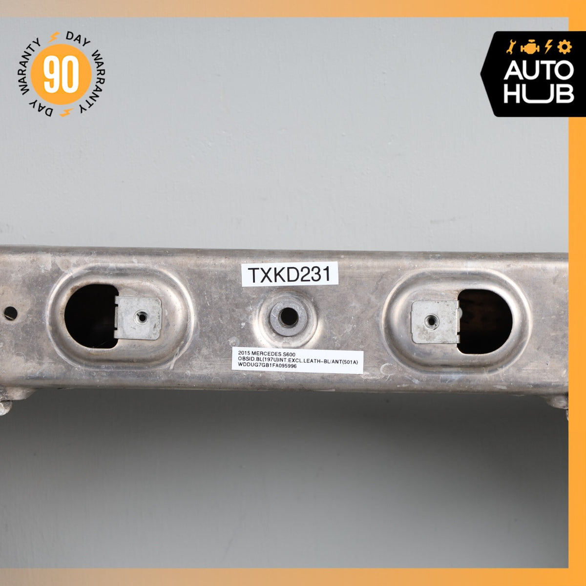 14-20 Mercedes W222 S600 S63 Front Sub Frame Subframe Engine Crossmember OEM 86k - photo 14
