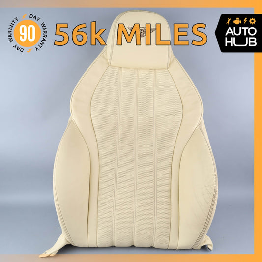12-15 Bentley Continental GT GTC Front Left Driver Top Upper Seat Cushion OEM - photo 1