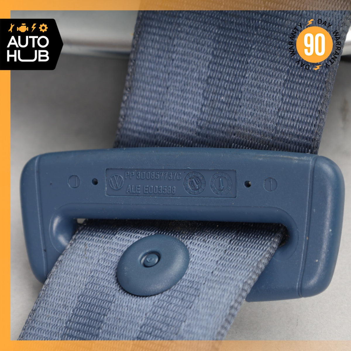03-06 Bentley Continental GT Front Right Passenger Side Seat Belt OEM 36k - photo 17