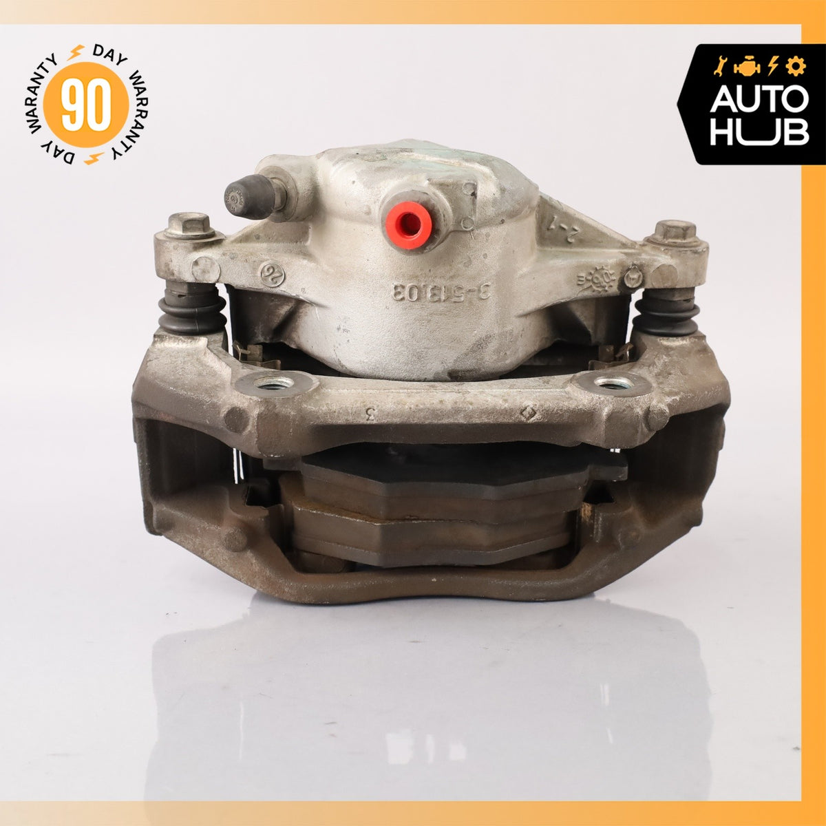 03-09 Mercedes W211 E320 E350 Front Left Right Brake Caliper Calipers Set OEM - photo 15
