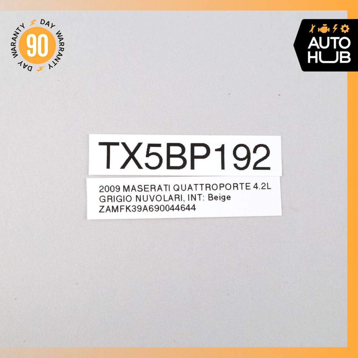 03-19 Maserati Quattroporte M139 GranCabrio Steering Wheel Angle Sensor OEM - photo 8